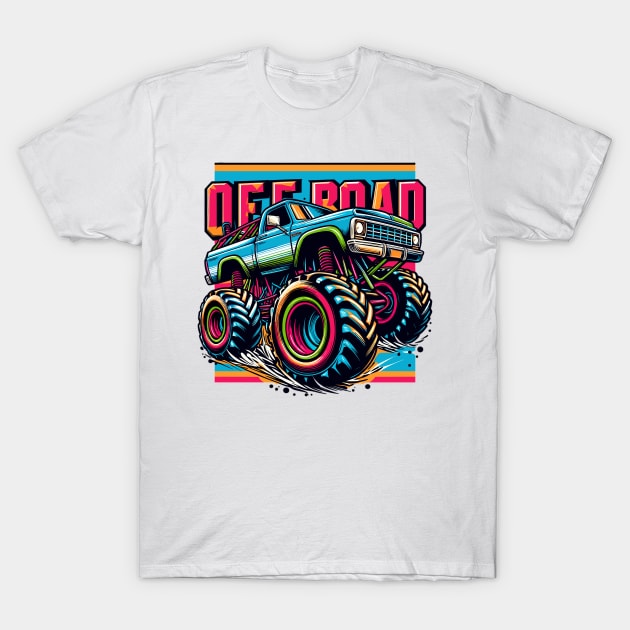 Off Road T-Shirt by Vehicles-Art